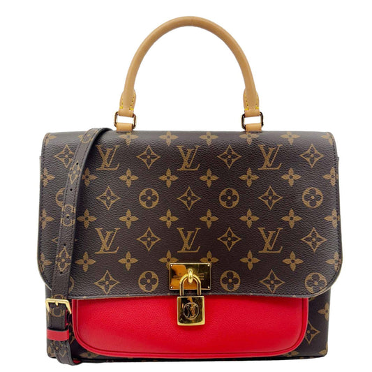 LOUIS VUITTON
Coquelicot Monogram Canvas Locky BB Bag