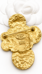 CHANEL VINTAGE CC CROSS BROOCH