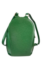 LOUIS VUITTON LV Epi Leather Mabillon Green Backpack