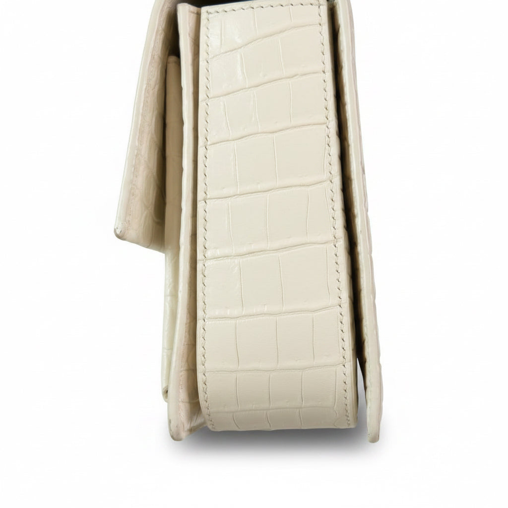 SAINT LAURENT YSL		 			           Medium Embossed Bellechasse Crossbody Bag