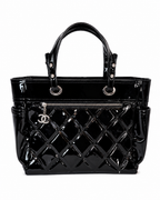 CHANEL PARIS-BIARRITZ TOTE BLACK LARGE