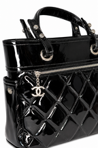 CHANEL PARIS-BIARRITZ TOTE BLACK LARGE