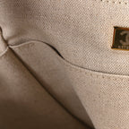 CHANEL NORTH SOUTH DEAUVILLE CANVAS TOTE MEDIUM