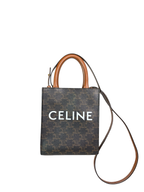 CELINE MINI VERTICAL TRIOMOPHE CANVAS TOTE 2019