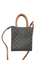 CELINE MINI VERTICAL TRIOMOPHE CANVAS TOTE 2019