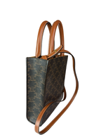 CELINE MINI VERTICAL TRIOMOPHE CANVAS TOTE 2019