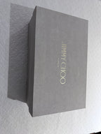New Jimmy Choo FALCON black polished leather Oxford shoes