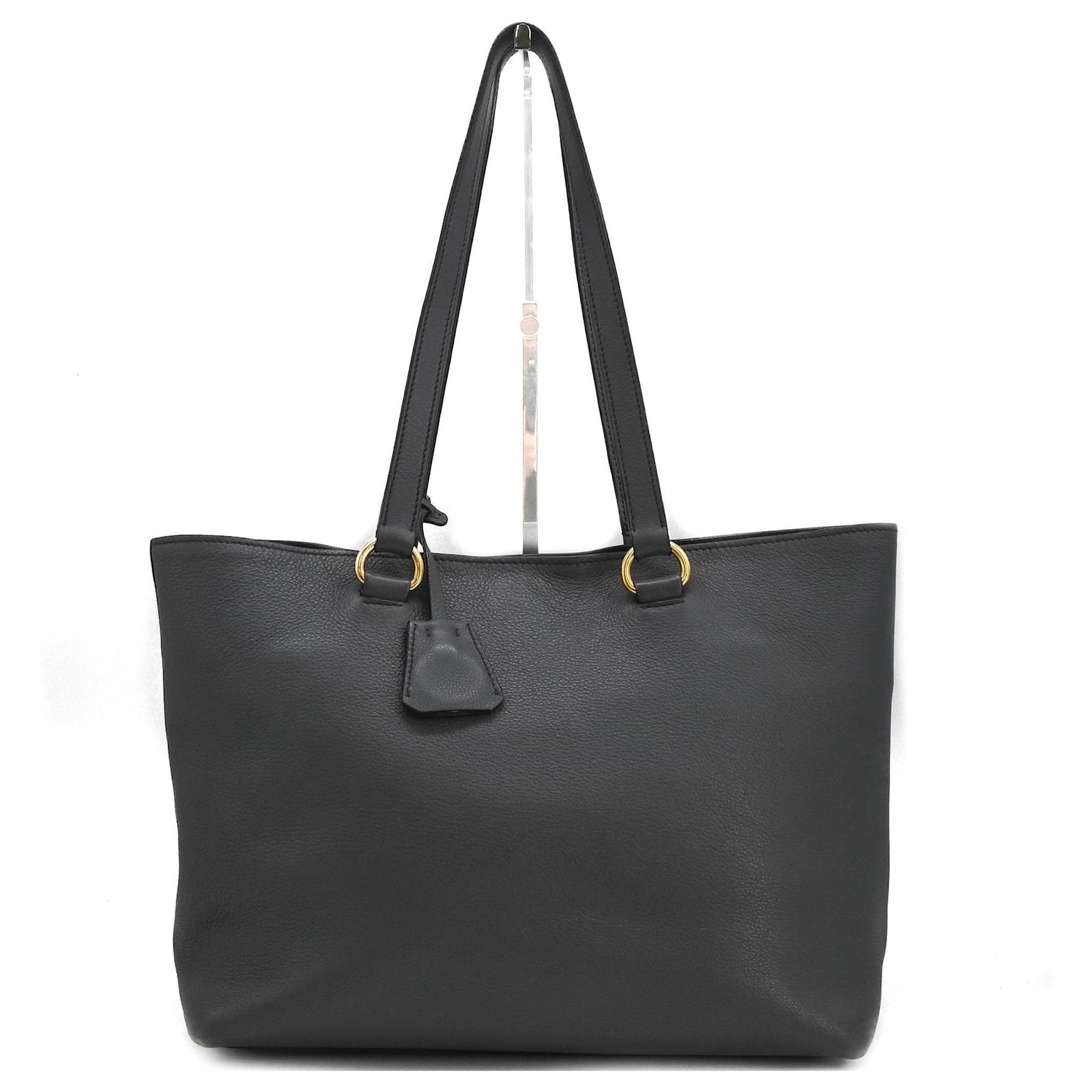 Authentic Prada
Vitello Daino Leather Tote