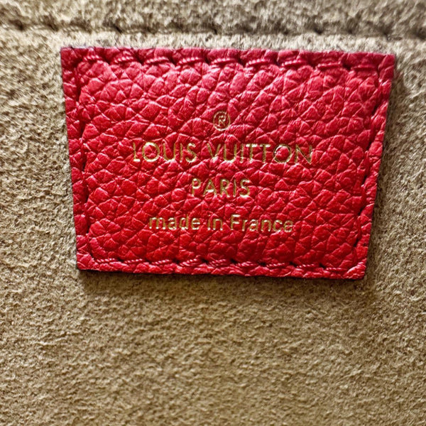 LOUIS VUITTON
Coquelicot Monogram Canvas Locky BB Bag