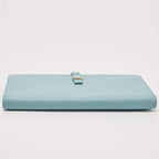 Chanel Blue Leather CC Flap French Continental Wallet