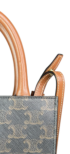 CELINE MINI VERTICAL TRIOMOPHE CANVAS TOTE 2019