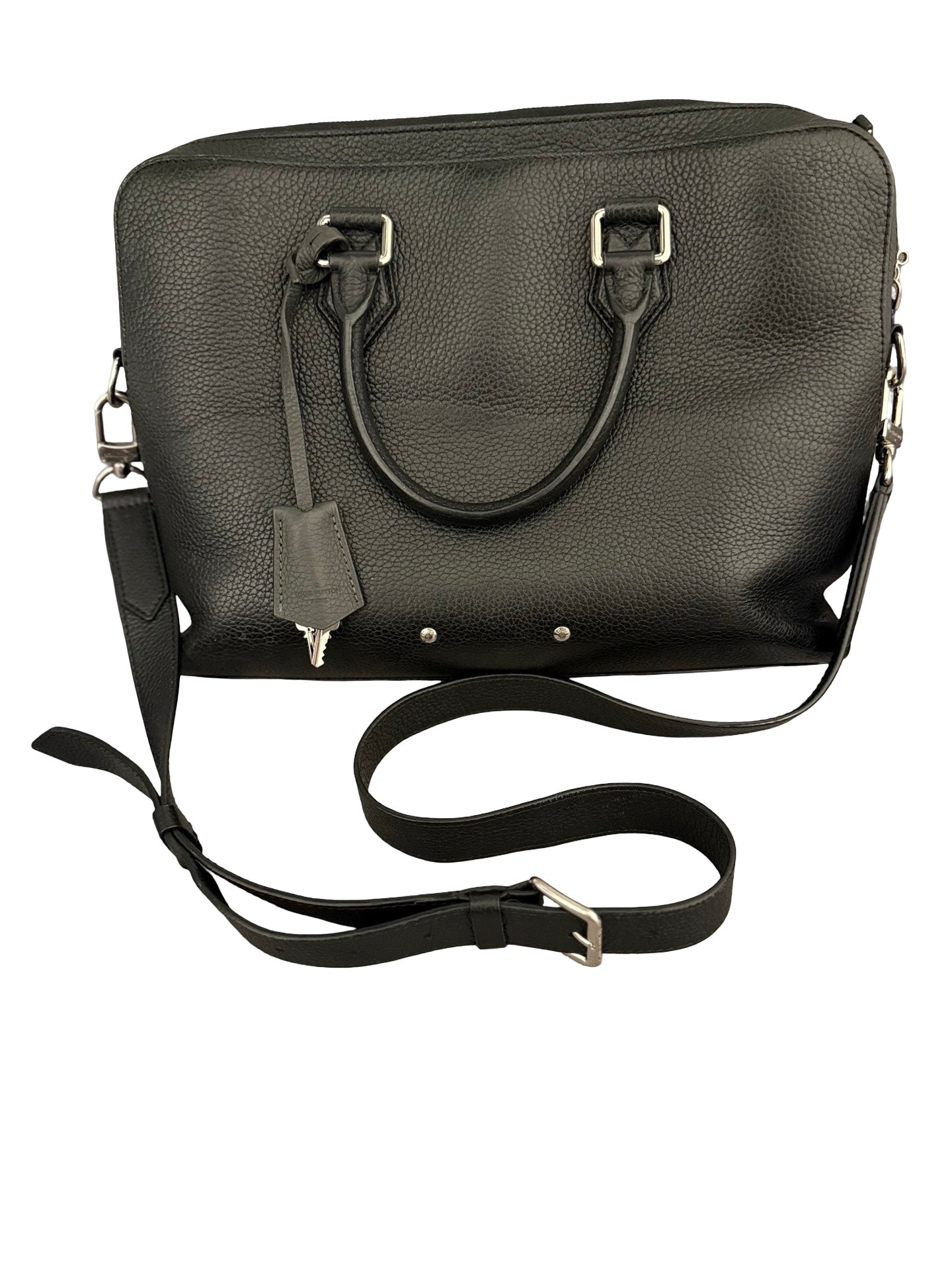 Louis Vuitton Armand Business Bag briefcase PM Taurillon Leather 2Way bag.