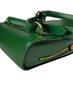 LOUIS VUITTON LV Epi Leather Mabillon Green Backpack