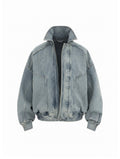 SAINT LAURENT YSL Oversized Denim Jacket