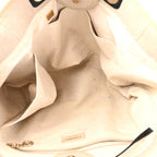 CHANEL NORTH SOUTH DEAUVILLE CANVAS TOTE MEDIUM