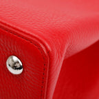 LOUIS VUITTON LV
Python top handle, Taurillon Capucines MM