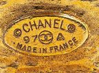 CHANEL VINTAGE CIRCA 1997 GOLD-PLATED CLIPON EARRINGS