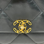 CHANEL 19 LARGE BLACK