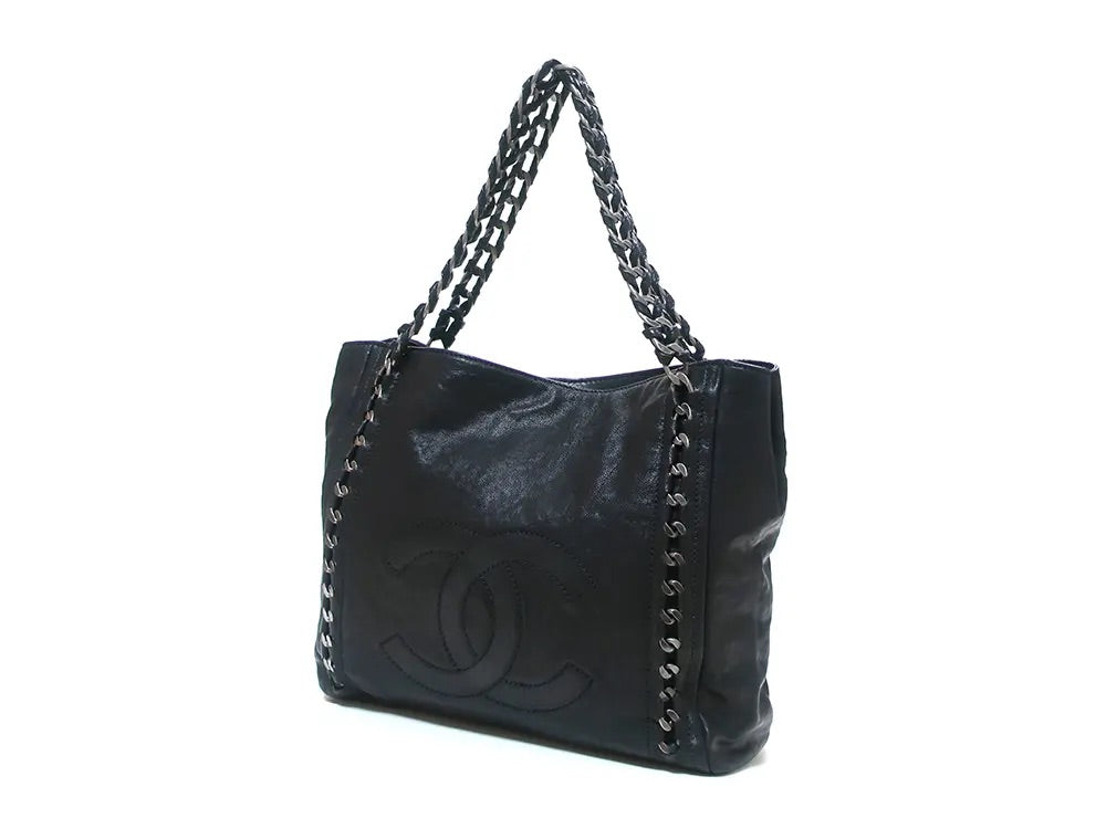 CHANEL caviar mm tote bag
