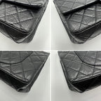CHANEL 2.55 REISSUE LARGE DOUBLE FLAP BORDEAUX RED INTERIOR