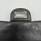 CHANEL 2.55 REISSUE LARGE DOUBLE FLAP BORDEAUX RED INTERIOR