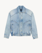 SAINT LAURENT YSL Oversized Denim Jacket