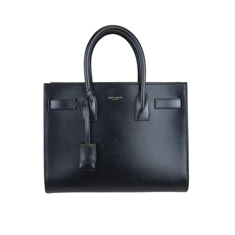 SAINT LAURENT Black sac du jour