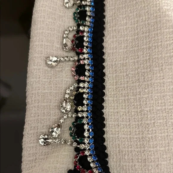 DSQUARED2 24 CHIC BOUCLÉ MINI SKIRT