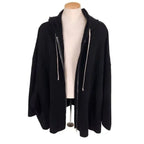 Rick Owens Black Oversized Hoodie