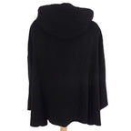 Rick Owens Black Oversized Hoodie