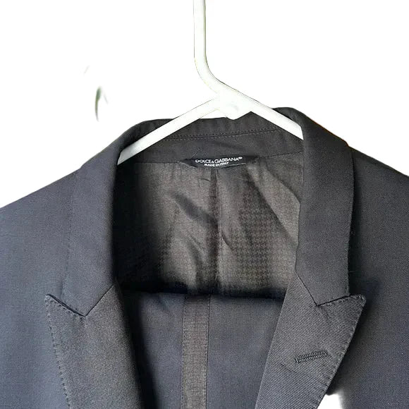 Dolce & Gabbana Black Tuxedo Complete