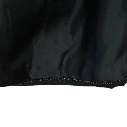 Chanel Black Blazer Structured Suit Jacket